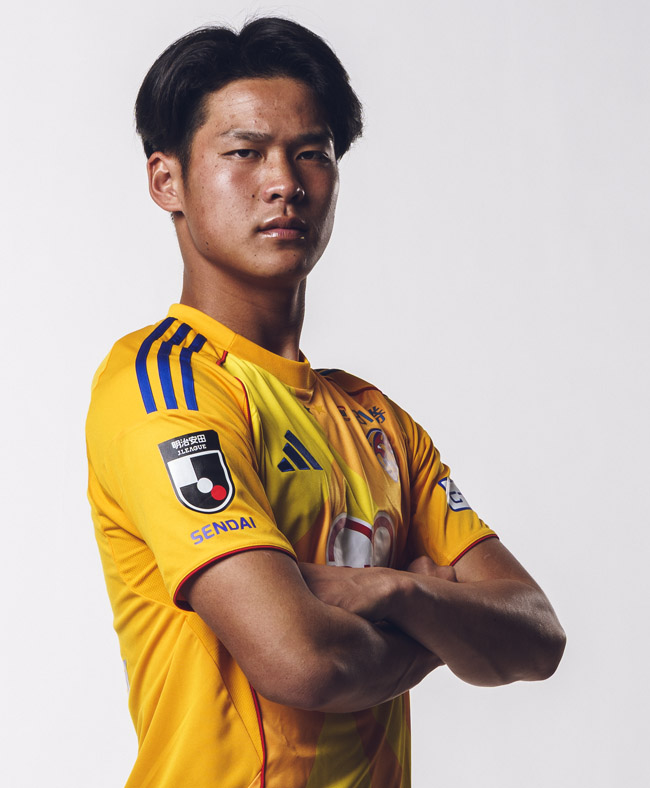 アカデミー出身 古屋 歩夢選手の写真を紹介しています